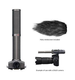 Zoom SSH-6 Stereo Shotgun mikrofon Passer H5, H6 og Q8